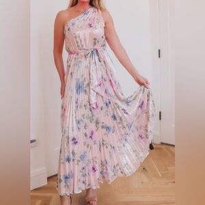 Floral Pleated Dress